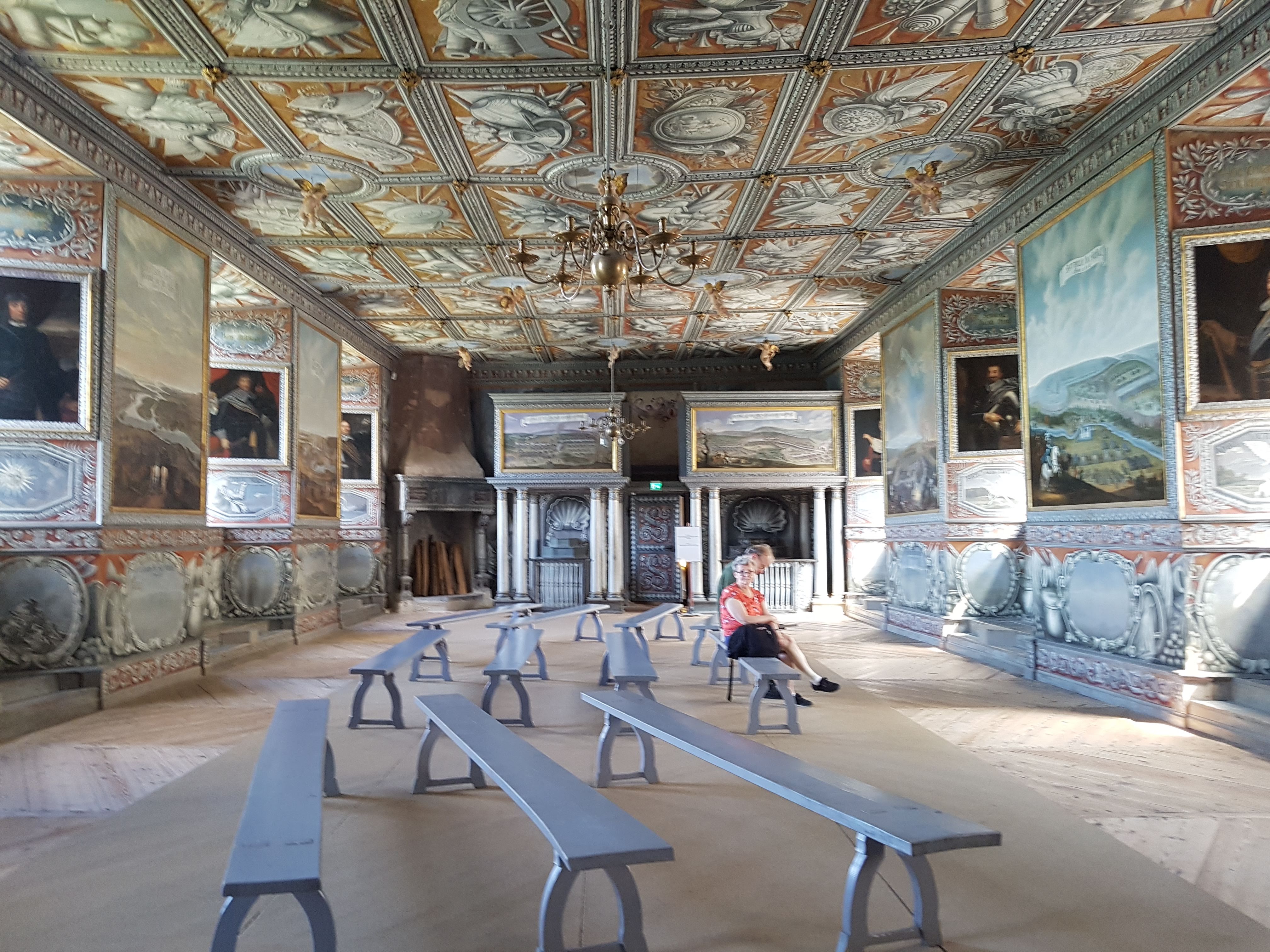 Läckö Slott interior hall